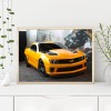 Chevrolet - Full Round Crystal Diamond - 40*30cm