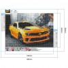 Chevrolet - Full Round Crystal Diamond - 40*30cm