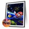 Animes Mario  - Full Round Diamond - 30x40cm
