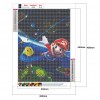 Animes Mario  - Full Round Diamond - 30x40cm