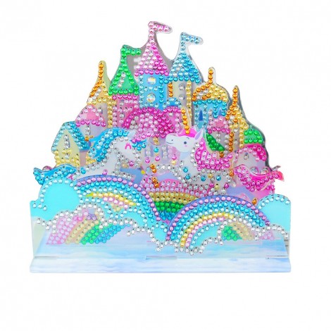 Special Shaped 3D Acrylic Diamond Painting DIY Gorgeous Castle