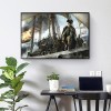 Moon Wolves - Full Round Diamond - 85x45cm