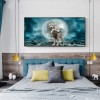 Moon Wolves - Full Round Diamond - 85x45cm