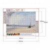 London Warship - Full Round Diamond - 45x35cm