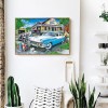 Cars - Full Round Diamond - 40x30cm