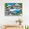 Cars - Full Round Diamond - 40x30cm