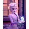 Princess Elsa - Full Round Diamond - 30x40cm