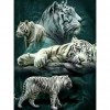 Forest Tigers - Full Round Diamond - 40x50cm