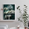 Forest Tigers - Full Round Diamond - 40x50cm