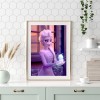 Princess Elsa - Full Round Diamond - 30x40cm
