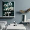 Forest Tigers - Full Round Diamond - 40x50cm