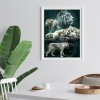 Forest Tigers - Full Round Diamond - 40x50cm