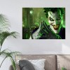 DC Green Hair Joker - Full Round Diamond - 45x30cm