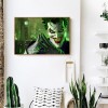 DC Green Hair Joker - Full Round Diamond - 45x30cm