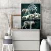 Forest Tigers - Full Round Diamond - 40x50cm