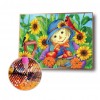 Bird - Full Round Diamond - 40*30cm