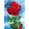 Flower-Round Diamond-30*40CM