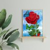 Flower-Round Diamond-30*40CM