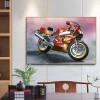 Motorcycle-Round Diamond-40*30CM