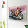 Motorcycle-Round Diamond-40*30CM