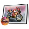Motorcycle-Round Diamond-40*30CM