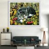 Animal  - Full Round Diamond - 40x30cm