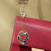 DIY Key Chain Diamond Painting Letters Women Bag Keyring Pendant Gift
