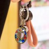 DIY Key Chain Diamond Painting Letters Women Bag Keyring Pendant Gift