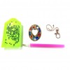 DIY Key Chain Diamond Painting Letters Women Bag Keyring Pendant Gift