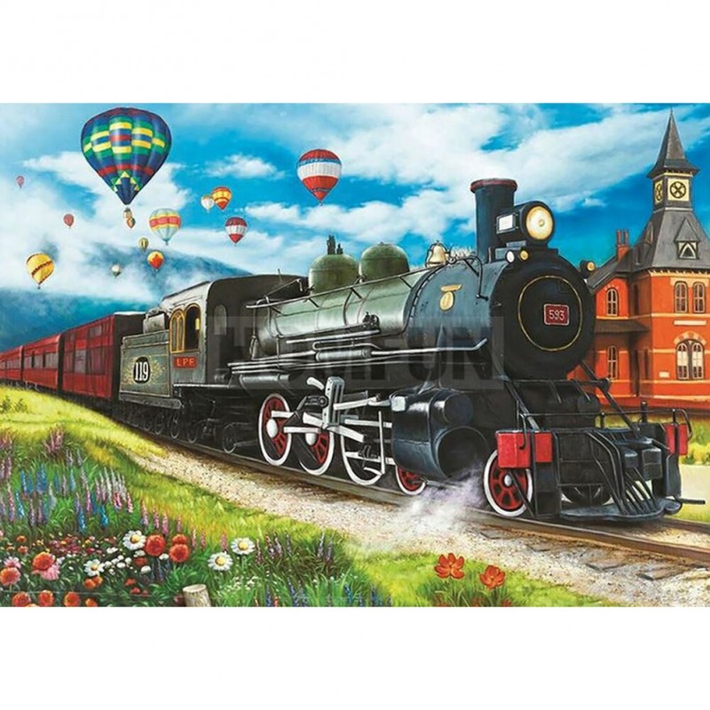 Train-Round Diamond-...