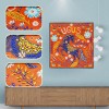 5D DIY Special Shaped Diamond Painting August Embroidery Mosaic Kit (R8420)