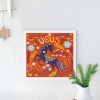 5D DIY Special Shaped Diamond Painting August Embroidery Mosaic Kit (R8420)