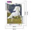 Horse - Full Round Diamond - 30*40cm