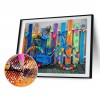Color Bicycle - Full Round Diamond - 40x30cm