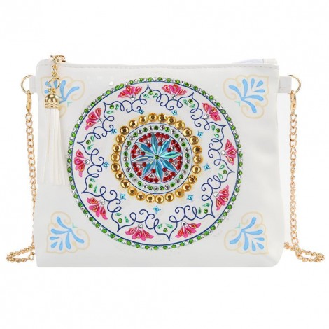 DIY Special Shaped Diamond Painting Chain Clutch Leather body Bags