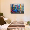 Color Bicycle - Full Round Diamond - 40x30cm