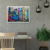 Color Bicycle - Full Round Diamond - 40x30cm