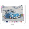 Car  - Full Square Diamond - 40x30cm
