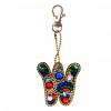 DIY Key Chain Diamond Painting Letters Women Bag Keyring Pendant Gift
