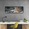 Tiger Animal Kid - Full Round Diamond - 80x30cm