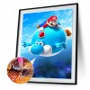 Animes Mario  - Full Round Diamond - 30x40cm