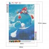 Animes Mario  - Full Round Diamond - 30x40cm