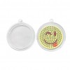 5pcs/Set DIY Full Drill Diamond Painting Cartoon Emotion Keychain Key Ring