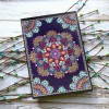 DIY Mandala Special Shaped Diamond Painting 50 Pages A5 Sketchbook Notepad
