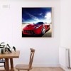 Car - Full Round Diamond - 30x30cm