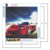 Car - Full Round Diamond - 30x30cm