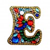 DIY Key Chain Diamond Painting Letters Women Bag Keyring Pendant Gift