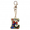 DIY Key Chain Diamond Painting Letters Women Bag Keyring Pendant Gift