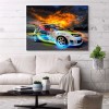 Car - Full Round Diamond - 30x40cm