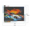 Car - Full Round Diamond - 30x40cm